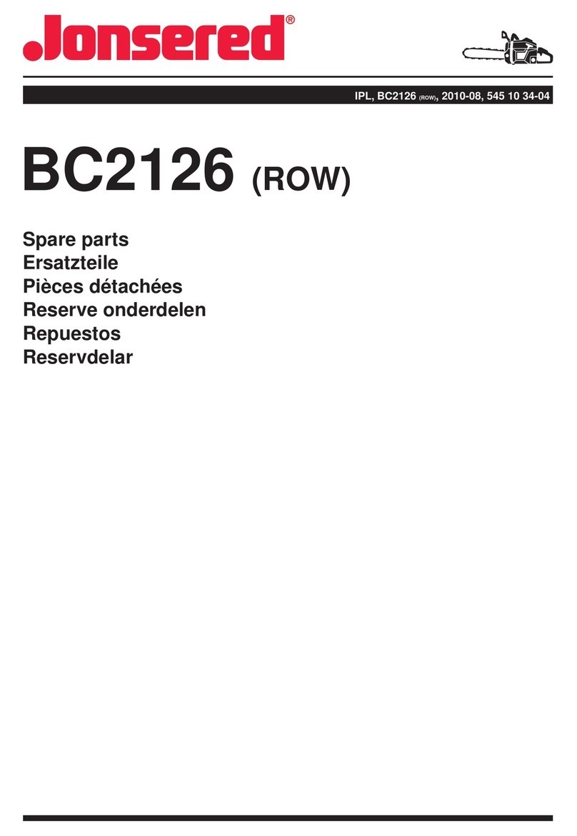 Jonsered BC2126 Guía