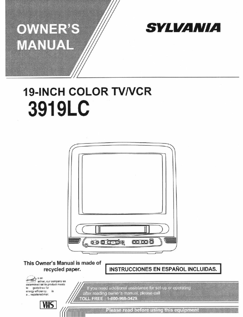 Sylvania 3913LC Manual de usuario