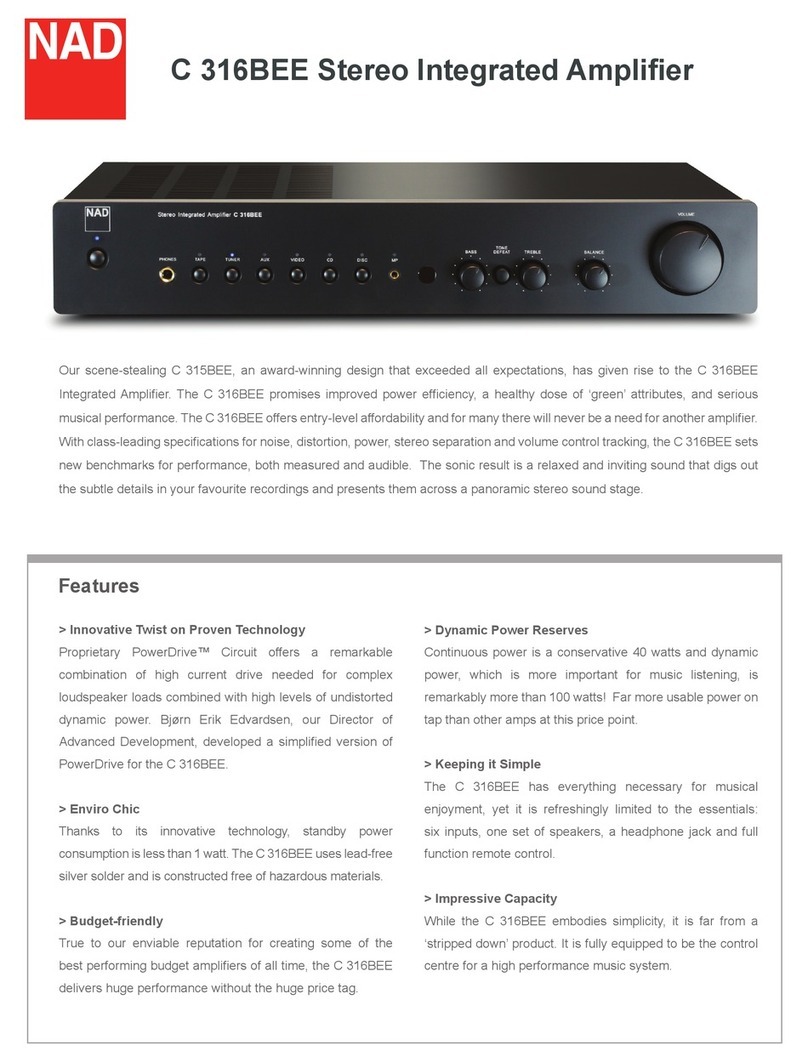 NAD C316BEE Manual de usuario
