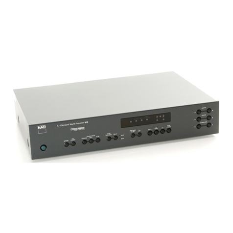 NAD 910 Manual de usuario