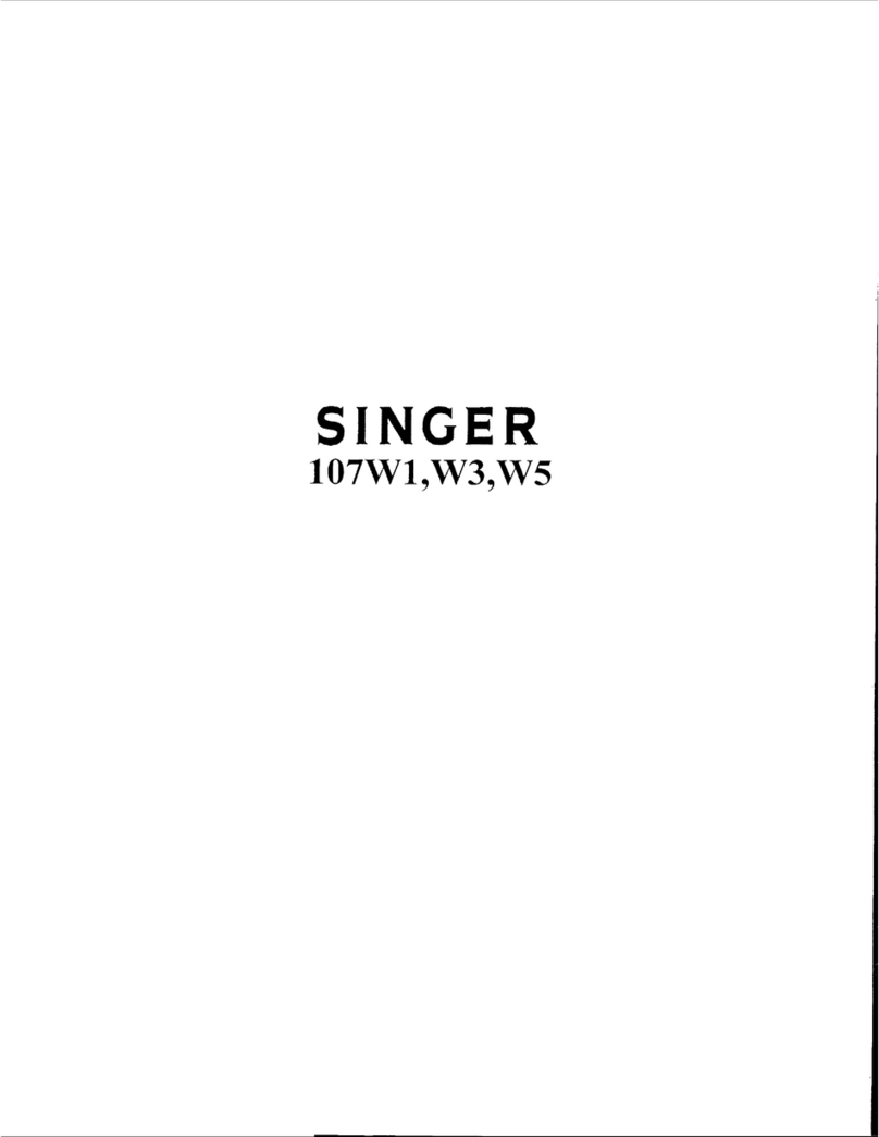 Singer 107W1 Guía de inicio rápido