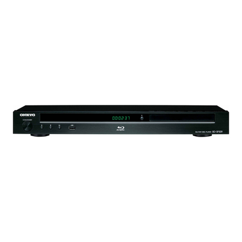Onkyo BD-SP309 Manual de usuario