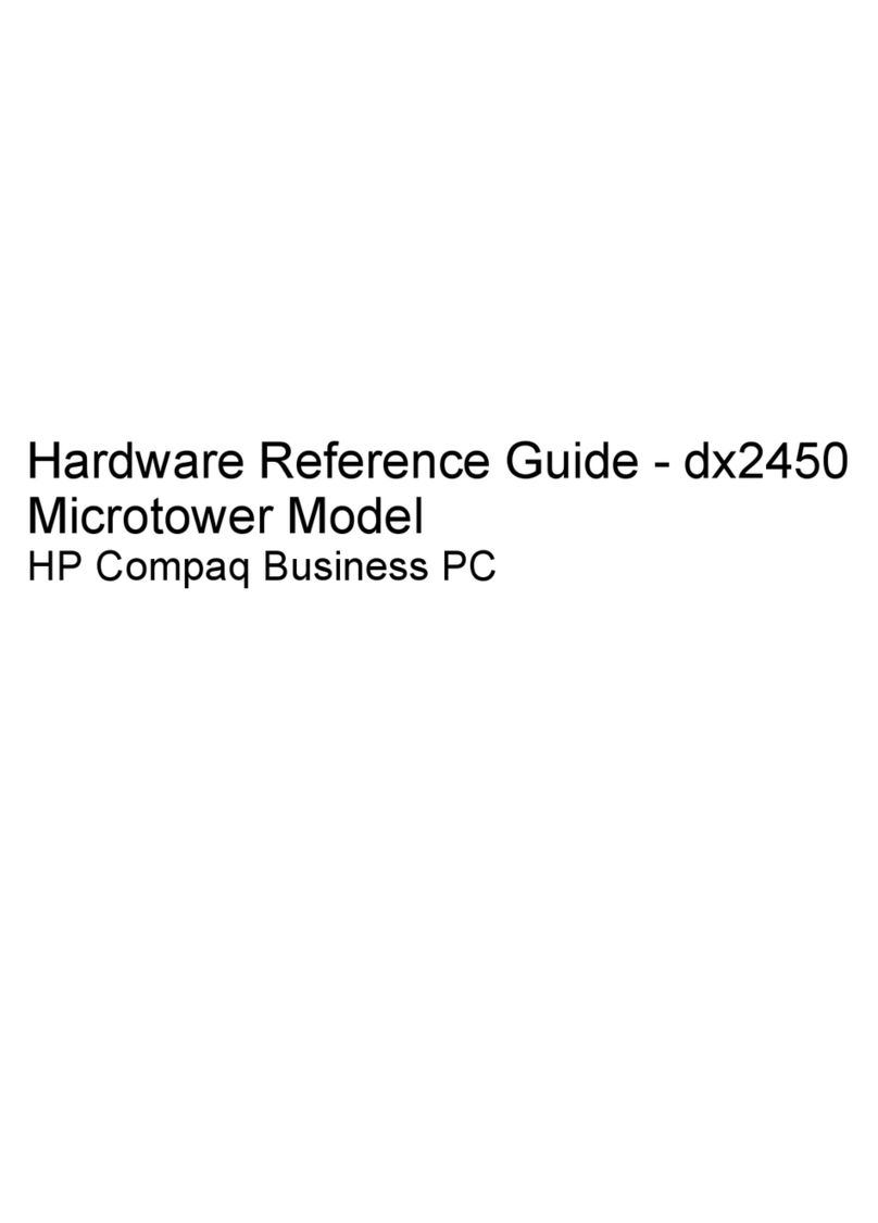 HP dx2450 - Microtower PC Manual de operación y mantenimiento