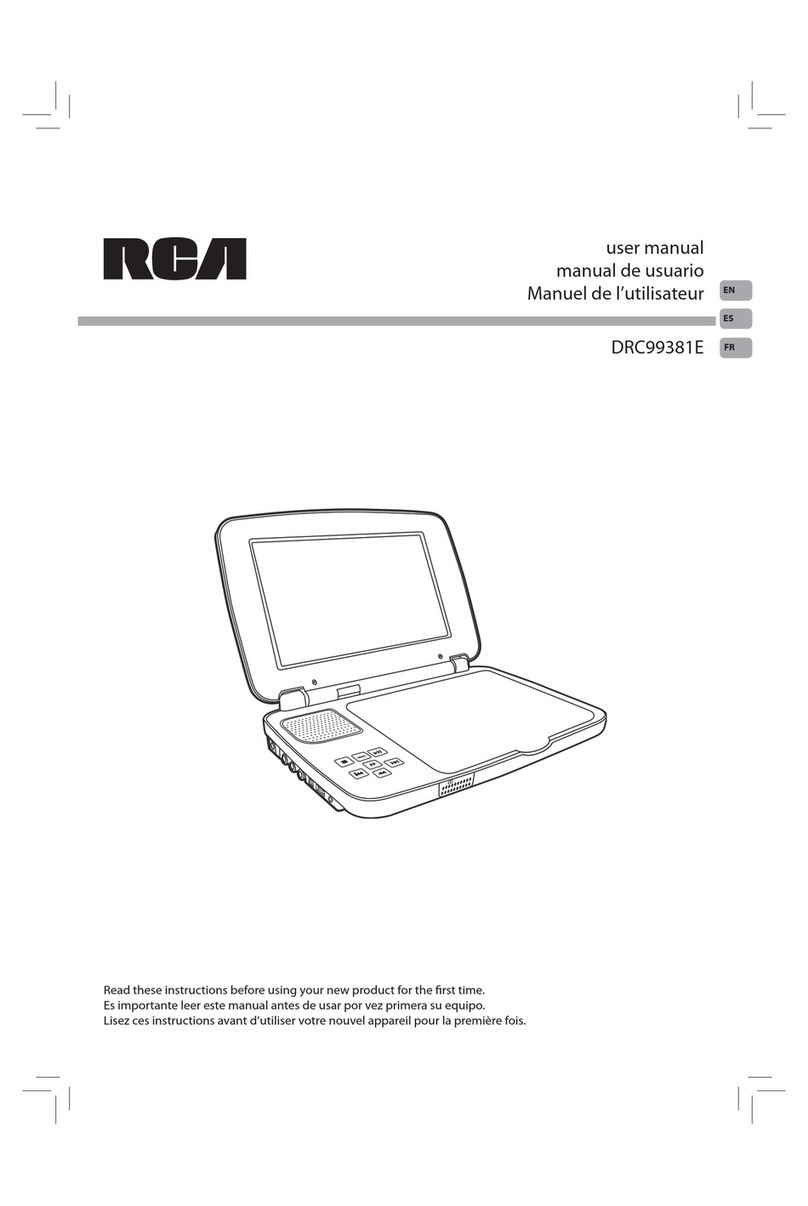 RCA DRC99381E Manual de usuario
