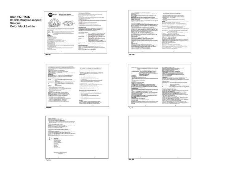 MP-Man CSU 56 Manual de usuario