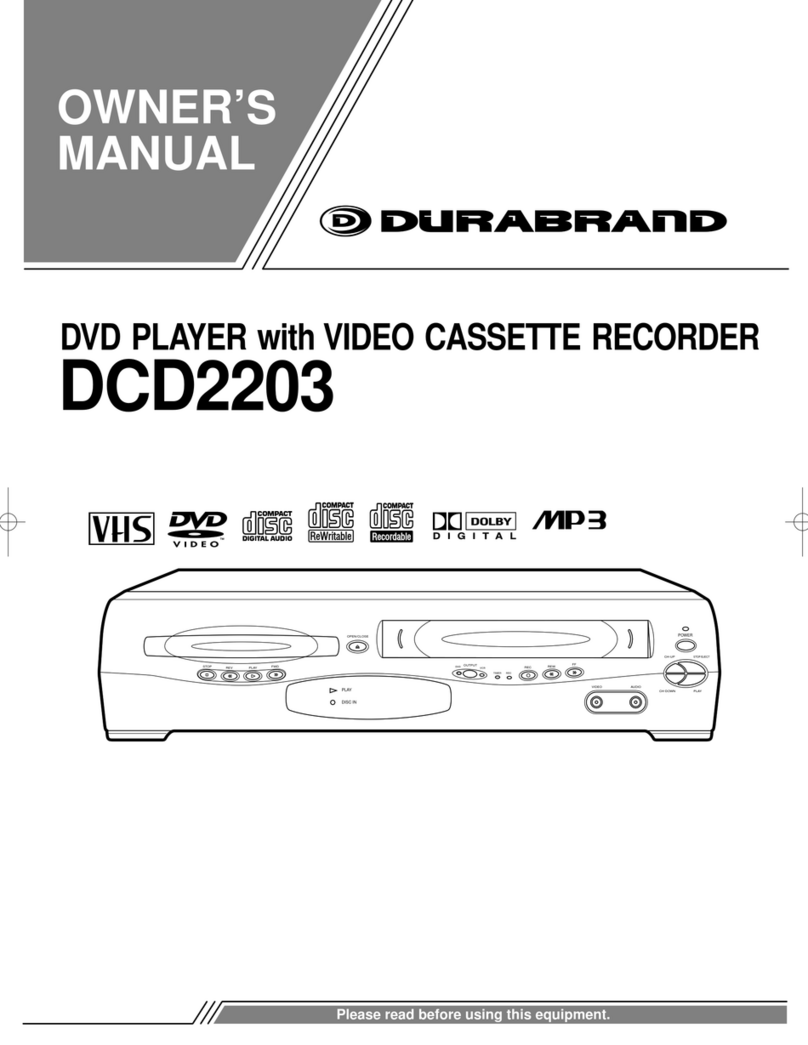 Durabrand DCD2203 Manual de usuario