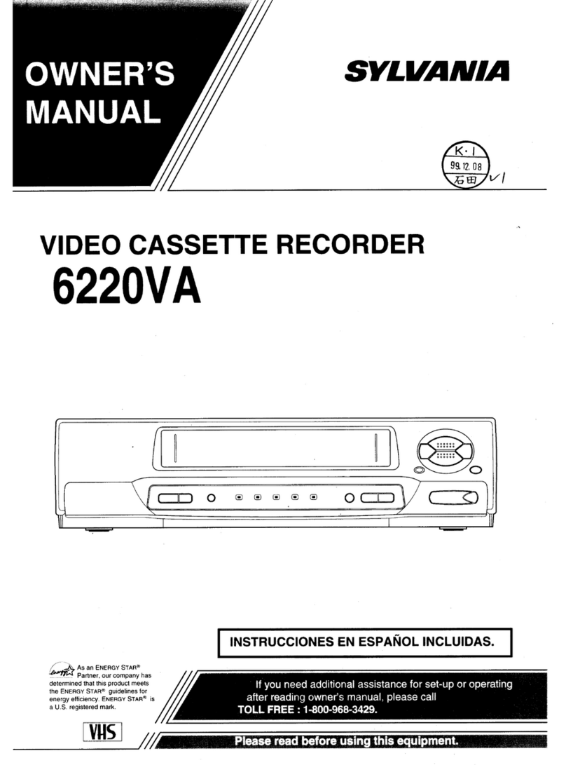 Sylvania 6220VA Manual de usuario