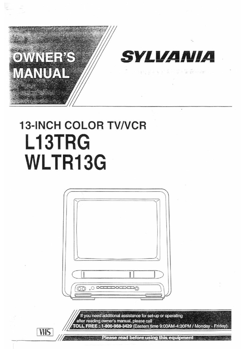 Sylvania L13TRG Manual de usuario