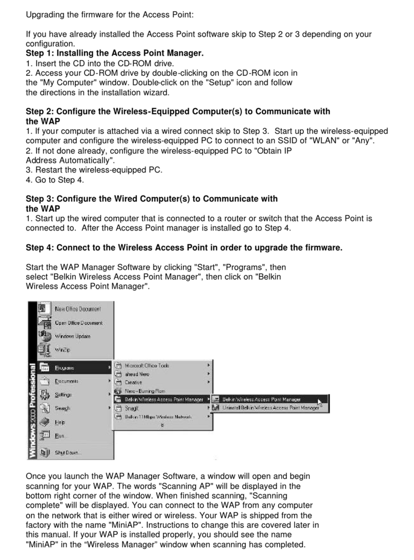 Belkin APFIRMWARE Manual de usuario