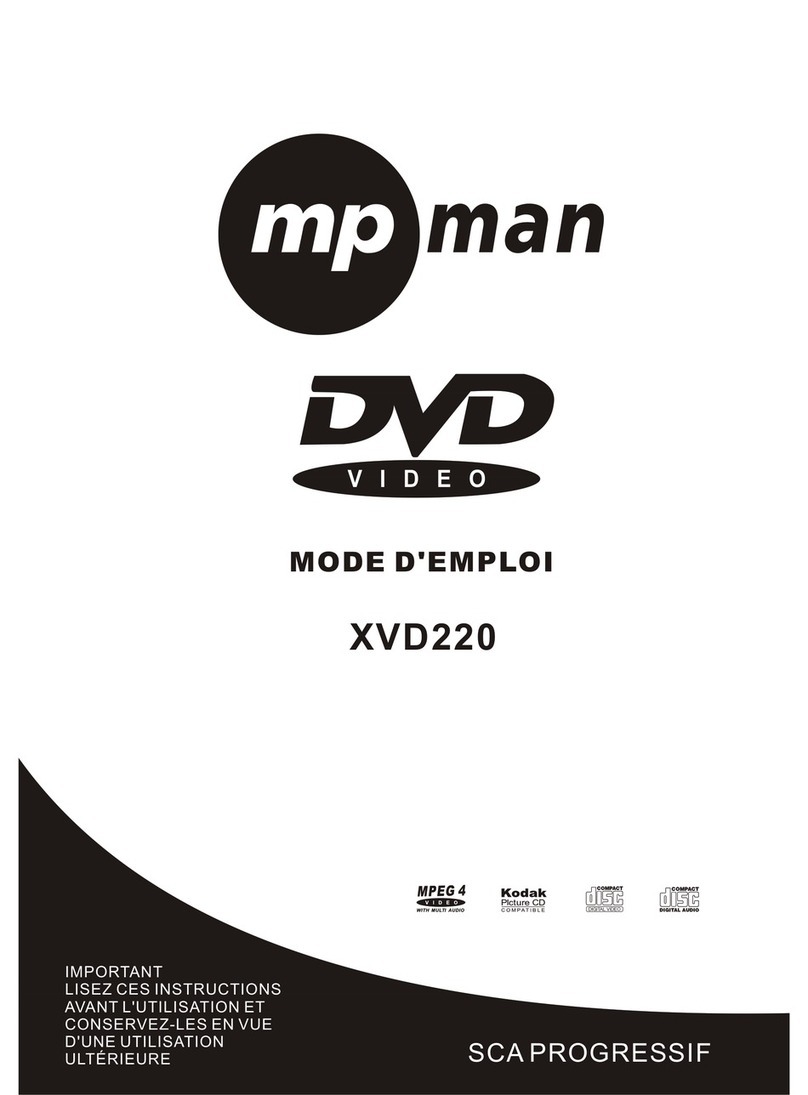 MP-Man XVD220 Manual de usuario