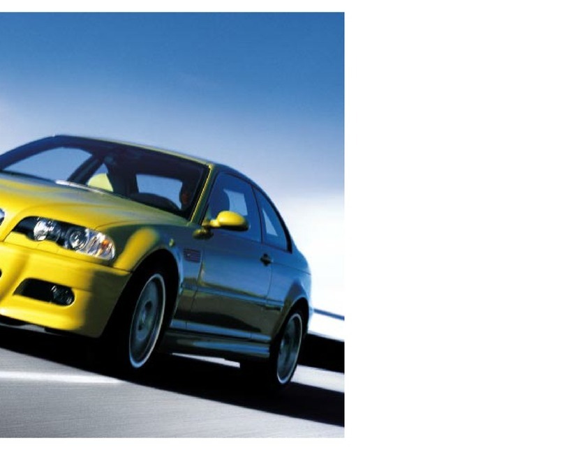 BMW M3 2002 Manual de usuario