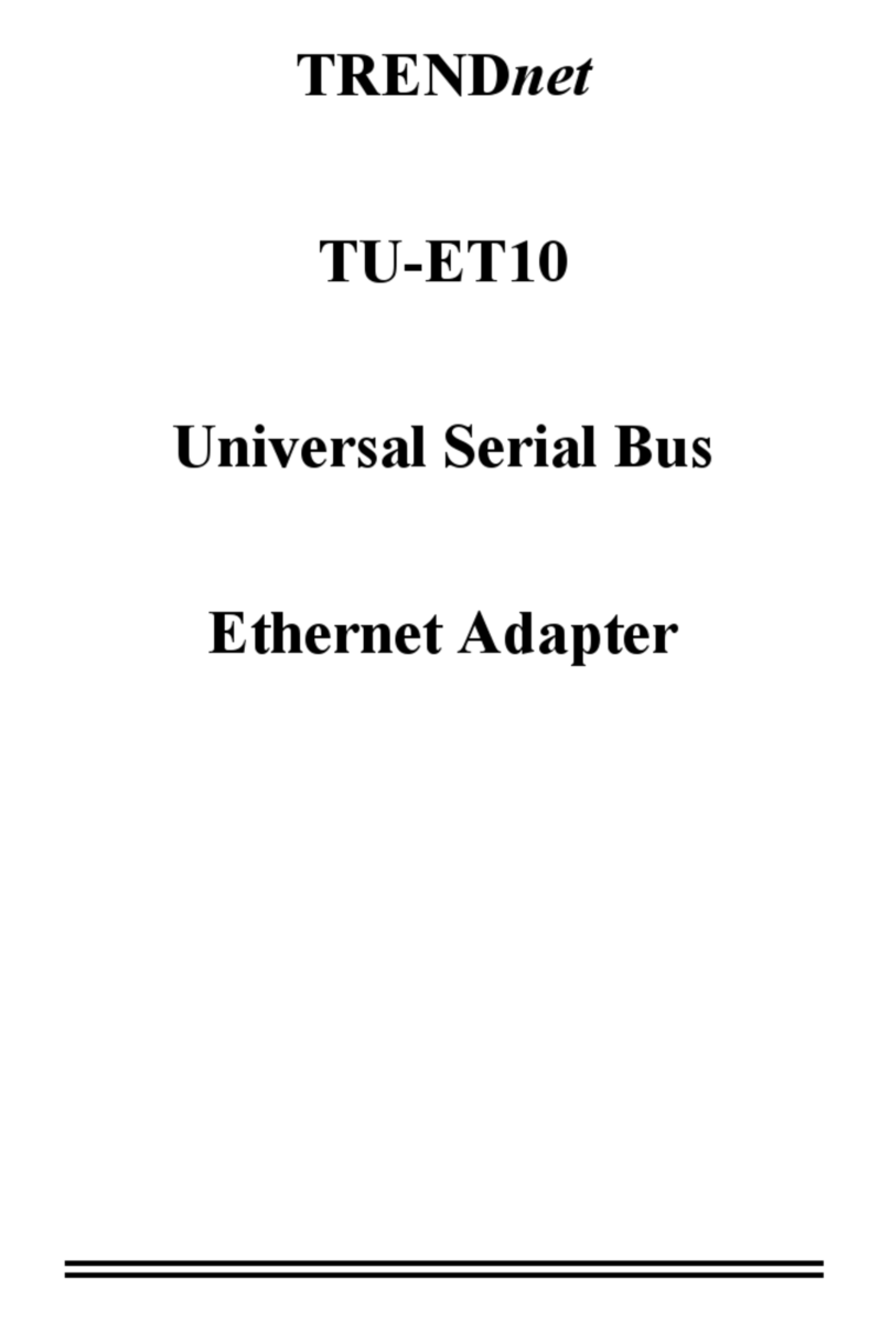 TRENDnet TU-ET10 Manual de usuario