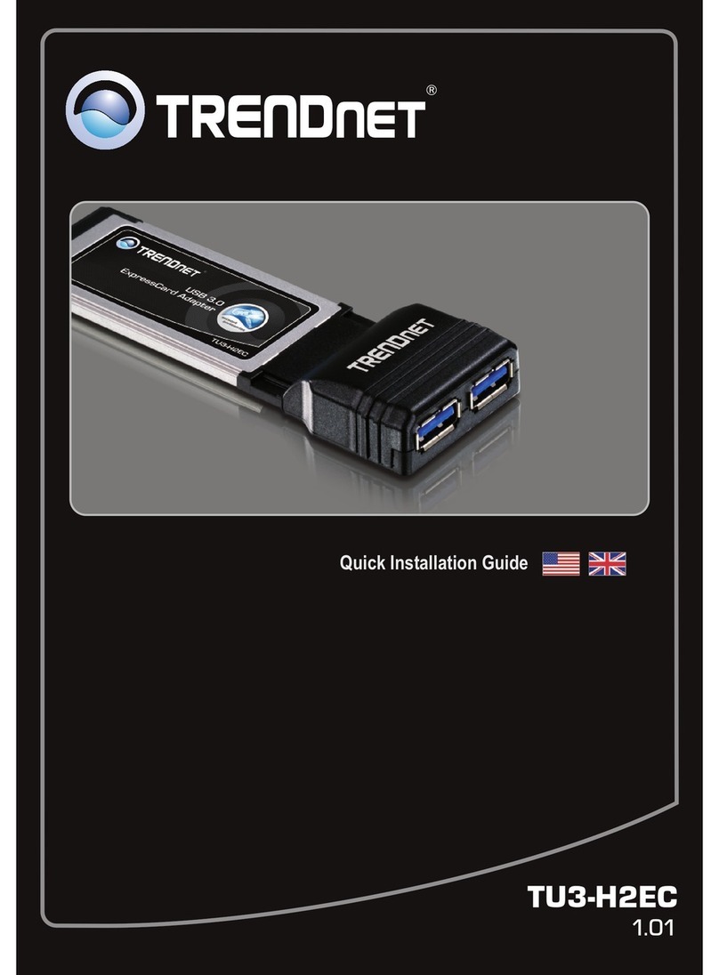 TRENDnet TU3-H2EC Manual de usuario TRENDnet TU3-H2EC Manual de usuario