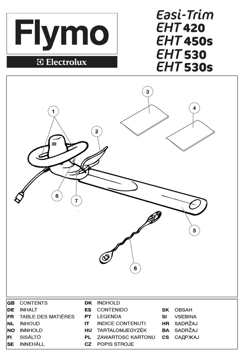 Flymo Easi-Trim EHT420 Manual de usuario