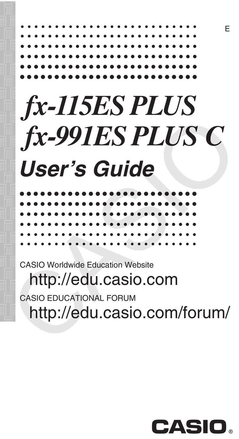 Casio fx-115ES PLUS Manual de usuario