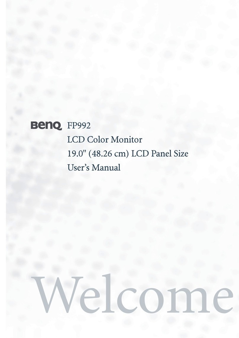 BenQ FP992 Manual de usuario