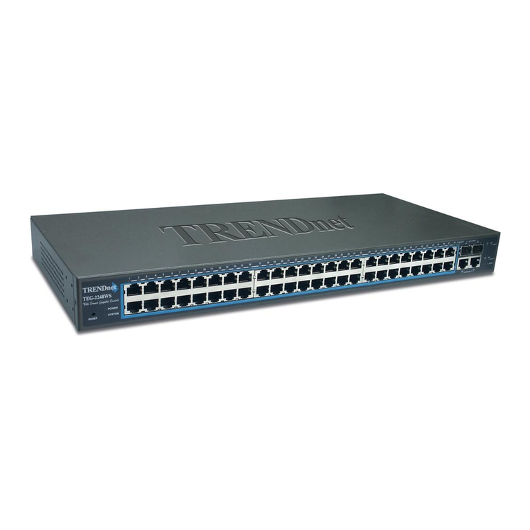 TRENDnet TEG-2248WS - Gigabit Web Smart Switch Manual de usuario