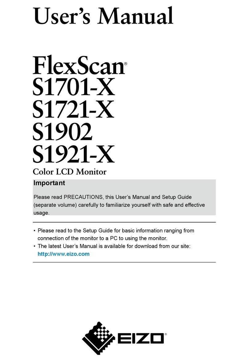 Eizo FLEXSCAN S1701-X - Manual de usuario