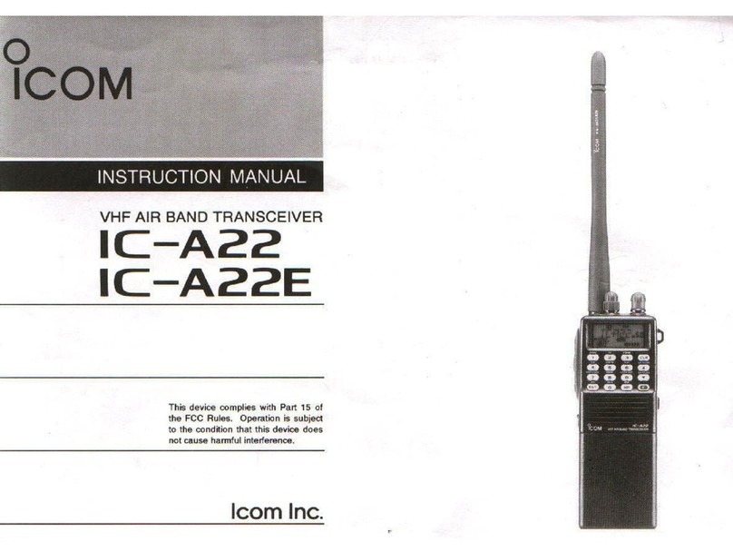 Icom IC-A22 Manual de usuario
