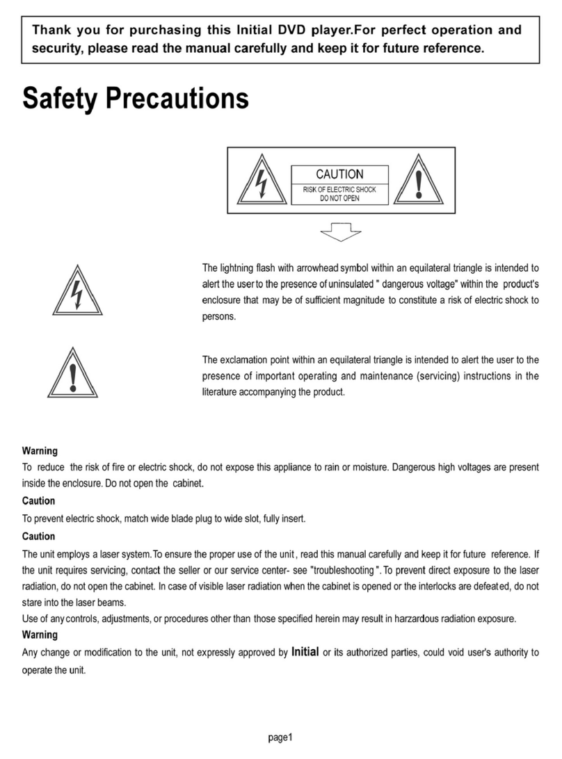 Initial DVA-2610 Manual de usuario