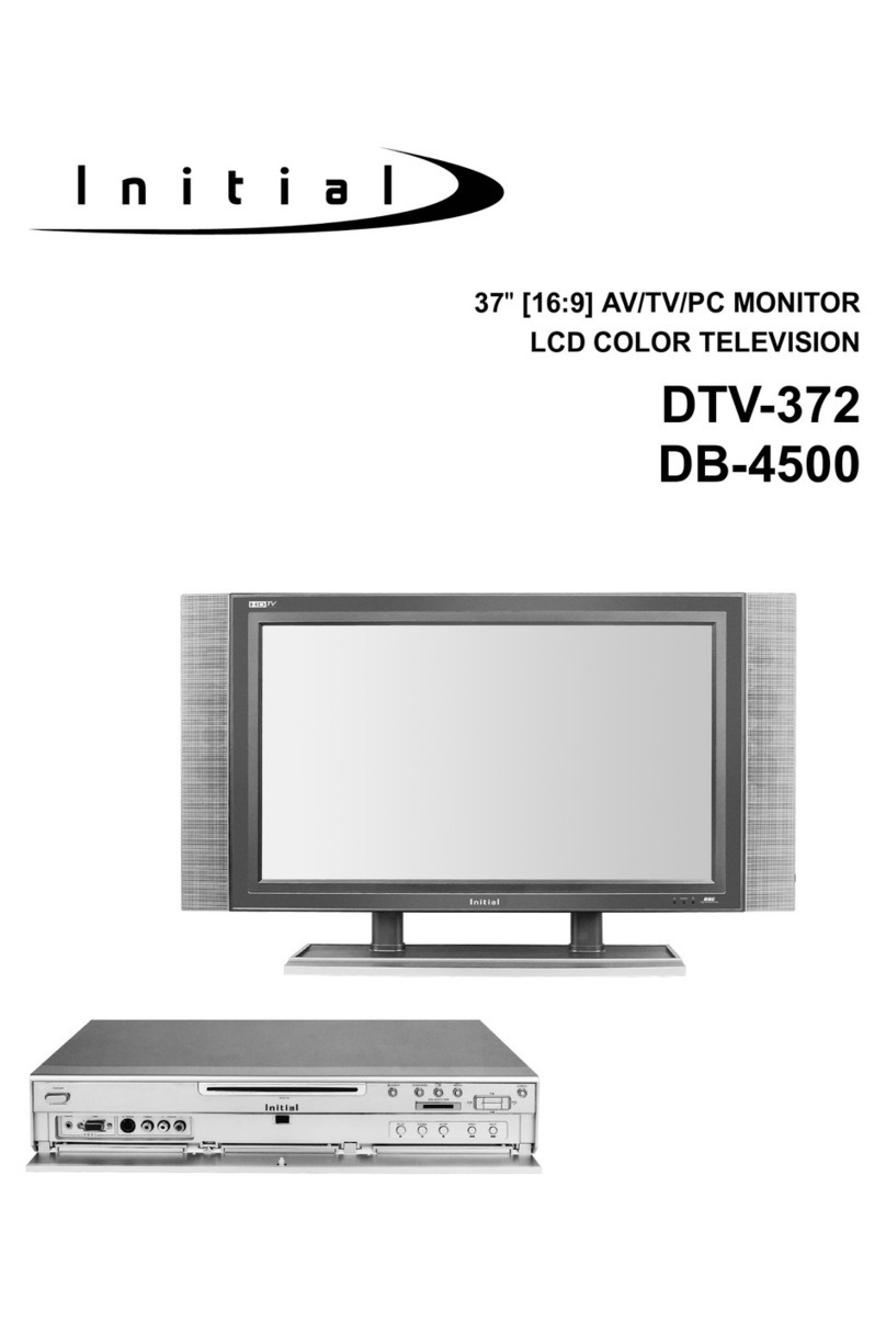Initial DTV-372 Manual de usuario