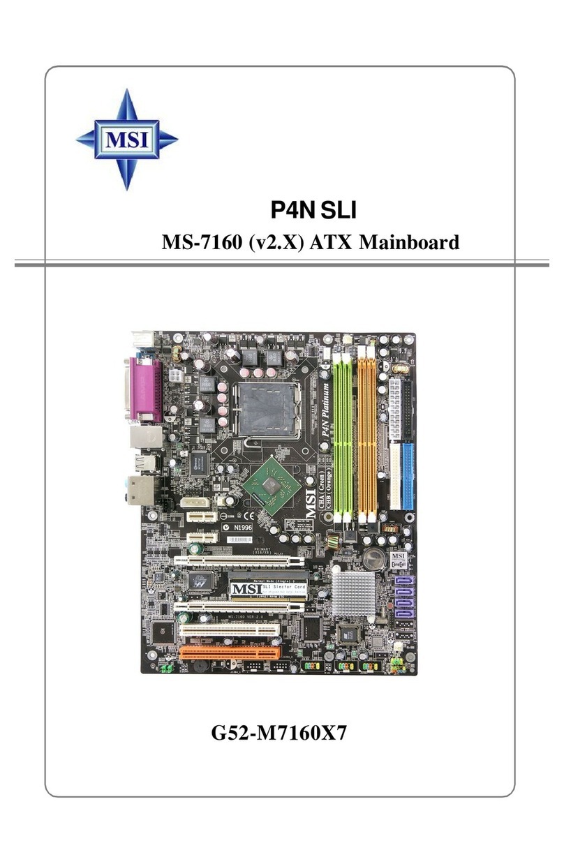 MSI MS-7160 Manual de usuario