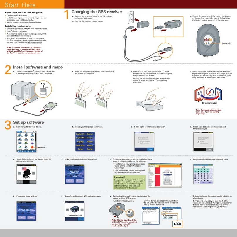 Palm 3166NA Manual de instrucciones
