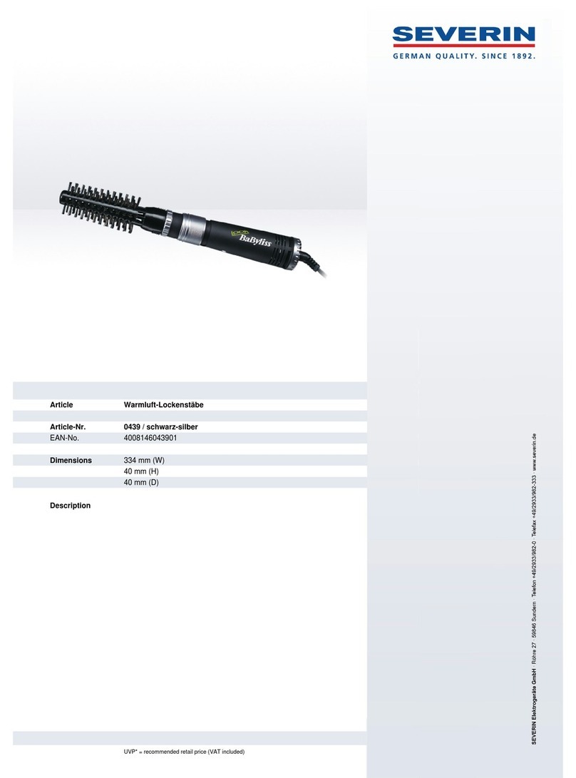 SEVERIN 439 Guía del usuario