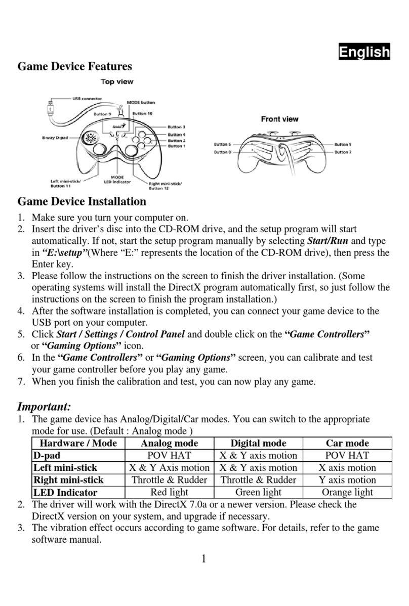 Genius G12UV Instrucciones de montaje