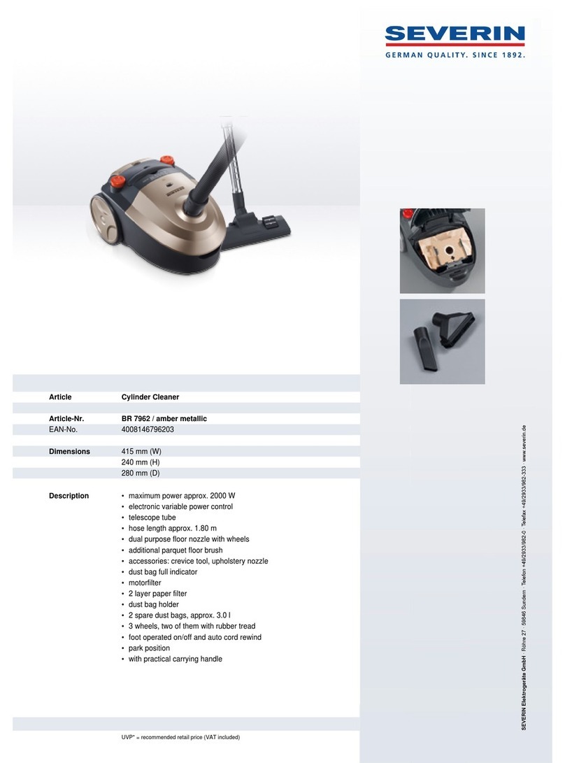 SEVERIN BR 7962 - Manual de usuario