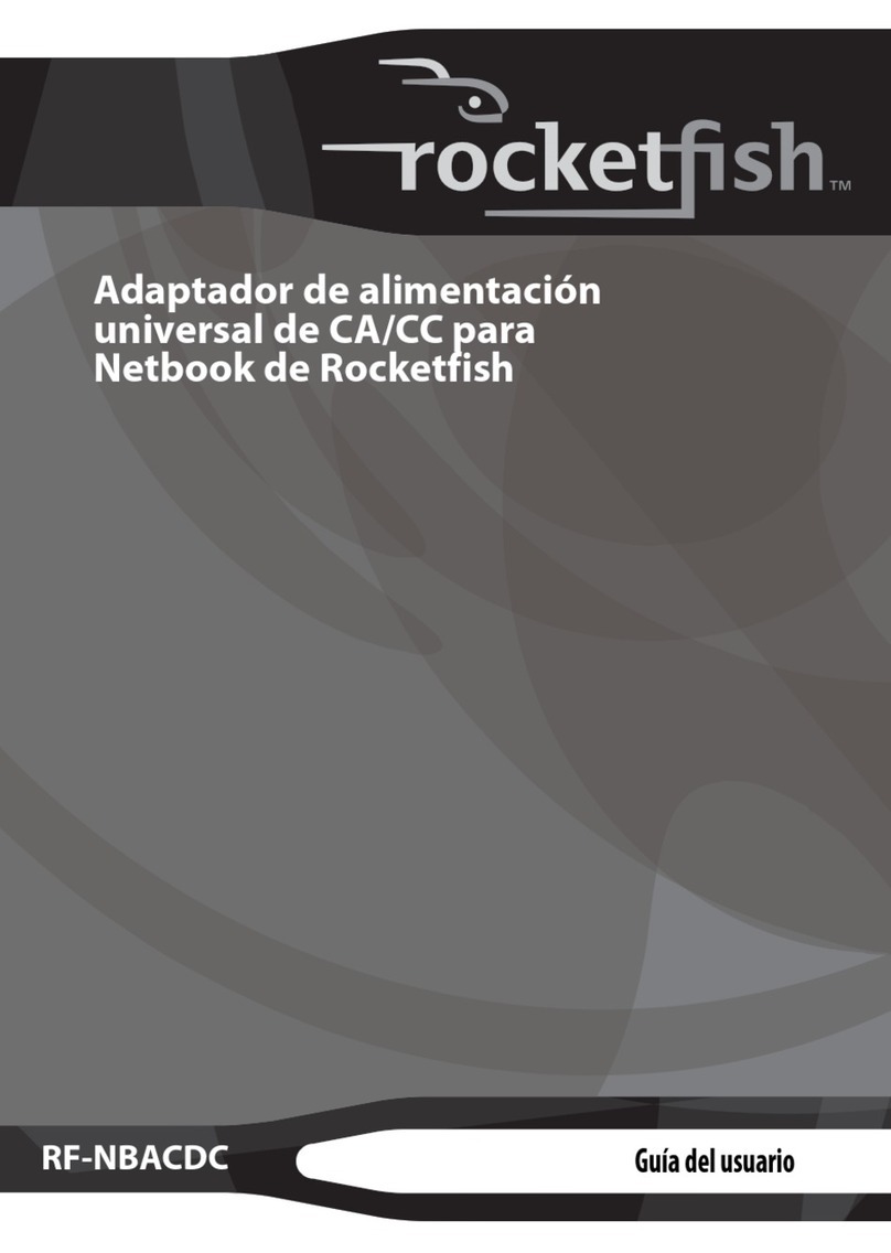 Rocket Fish RF-NBACDC Manual de usuario