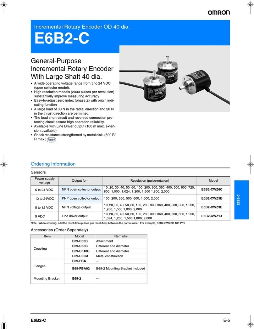 Omron E6B2-C Manual de usuario
