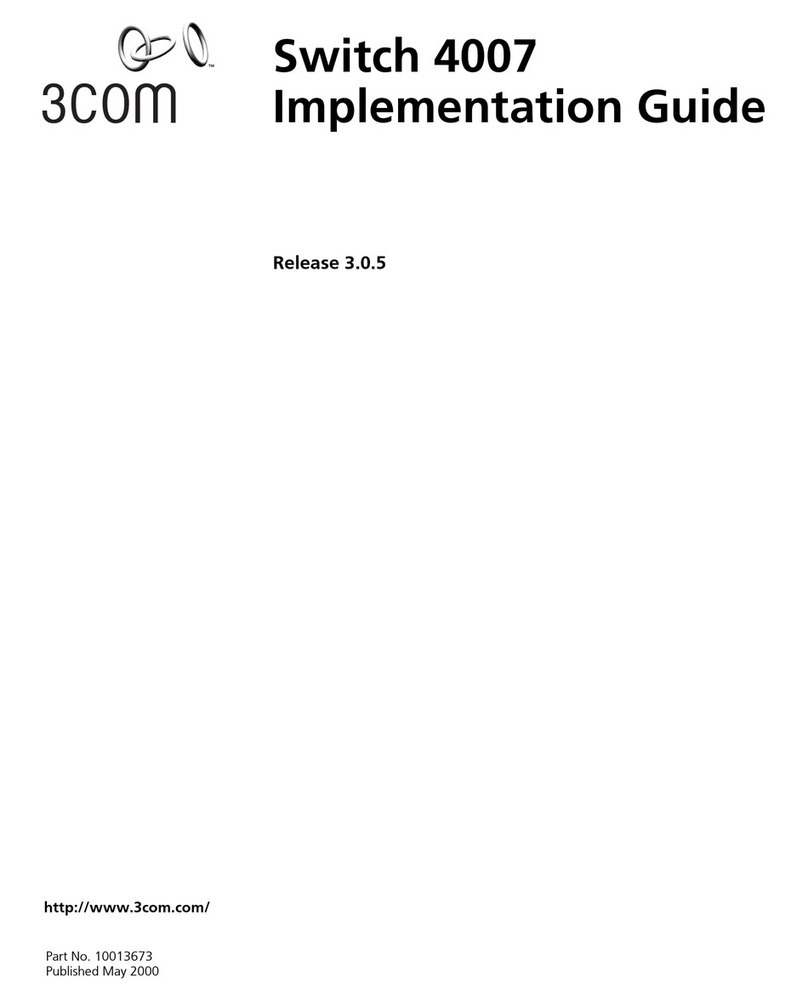 3Com 4007 Manual de usuario