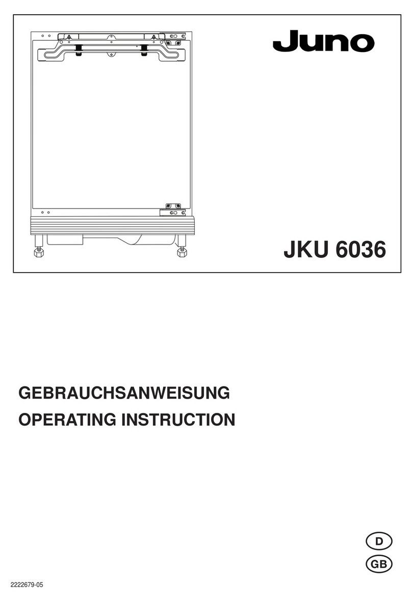 JUNO JKU6036 Manual de usuario