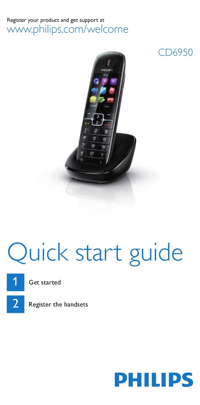 Philips CD6950B Manual de usuario