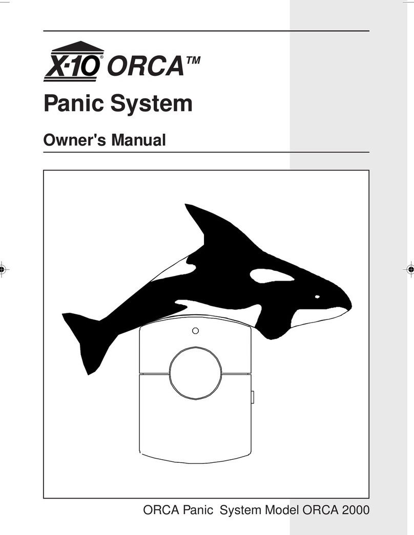 X10 Orca2000 Manual de usuario