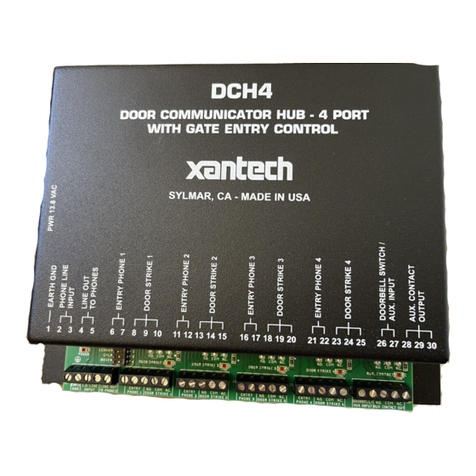 Xantech DCH4 Manual de usuario