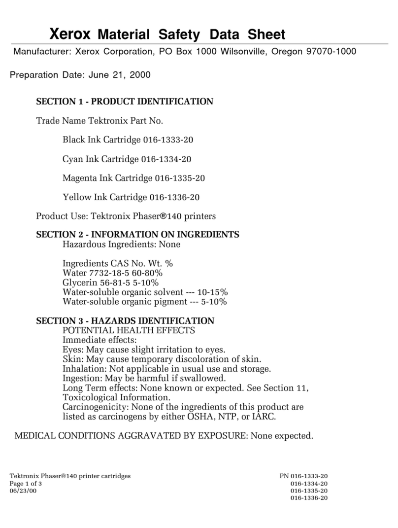 Xerox Phaser 140 Instrucciones de funcionamiento y mantenimiento