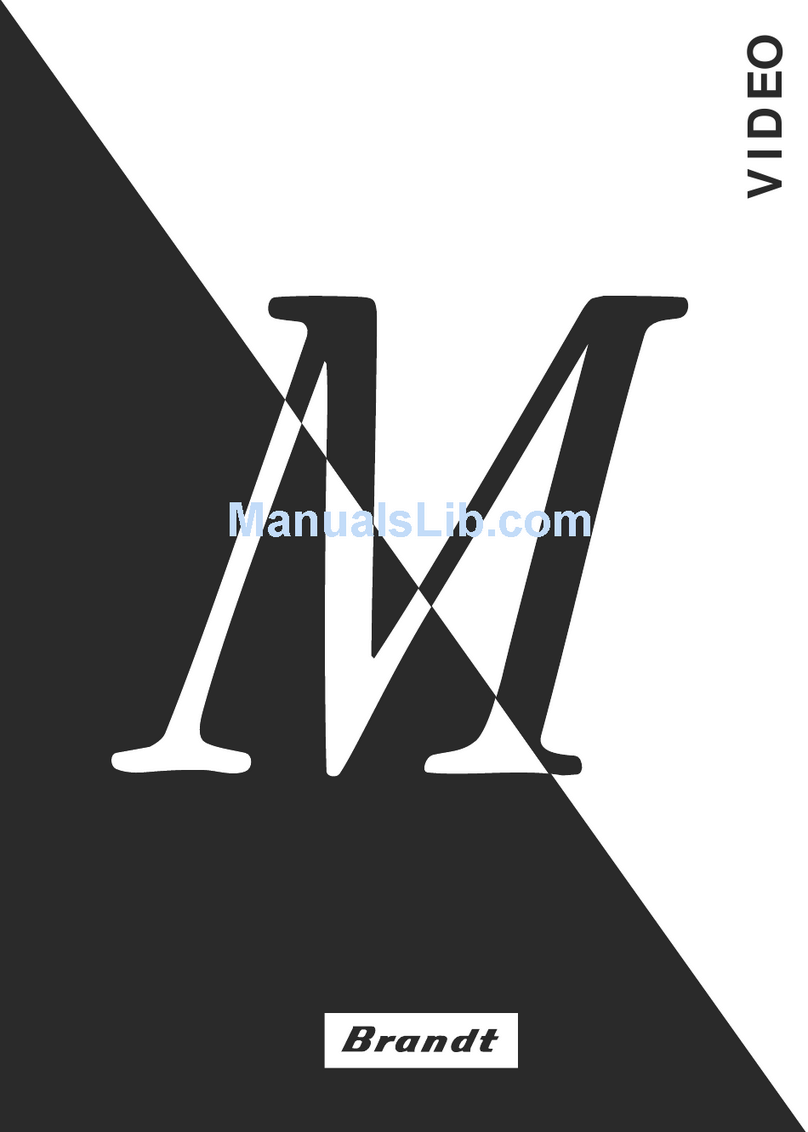 THOMSON Brandt VK461PS Manual de usuario