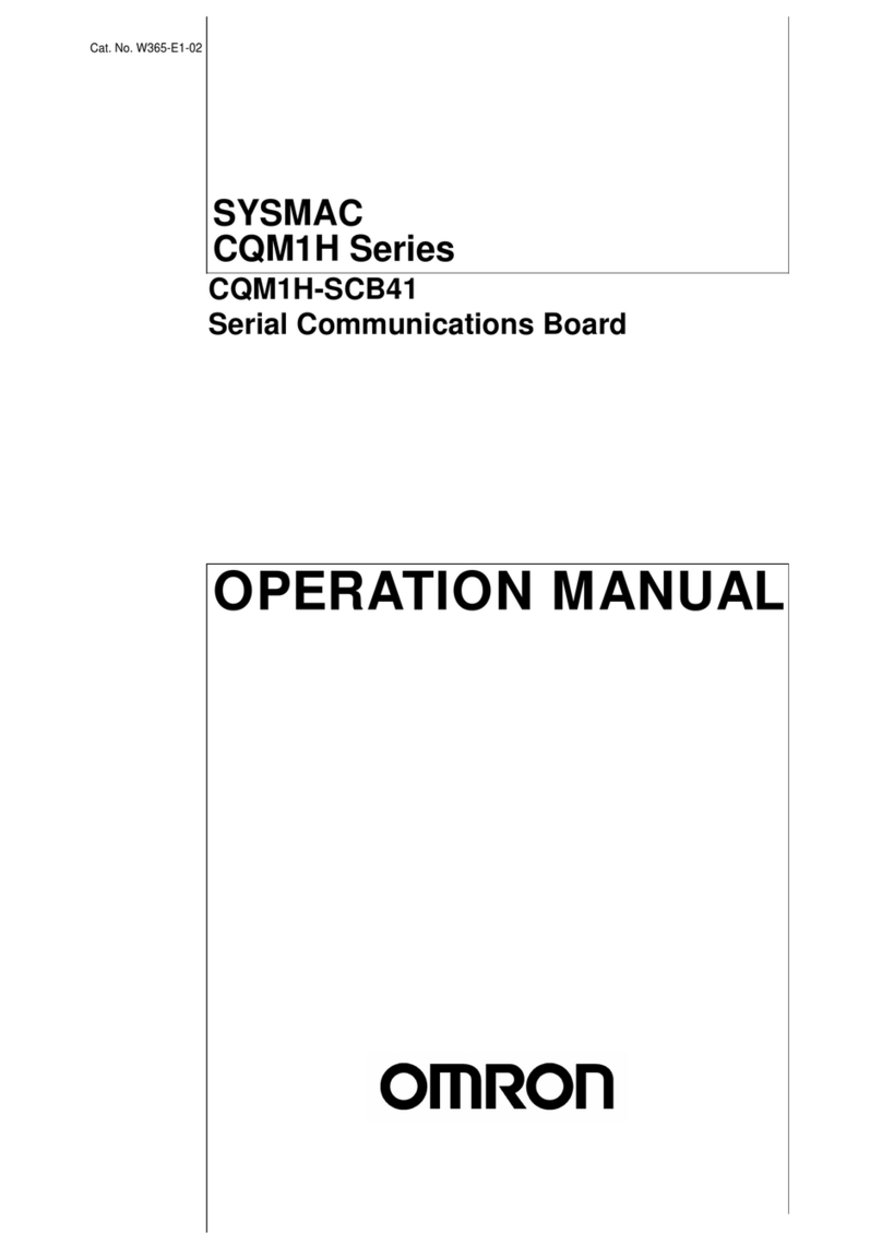 Omron CQM1H-SCB41 Manual de usuario
