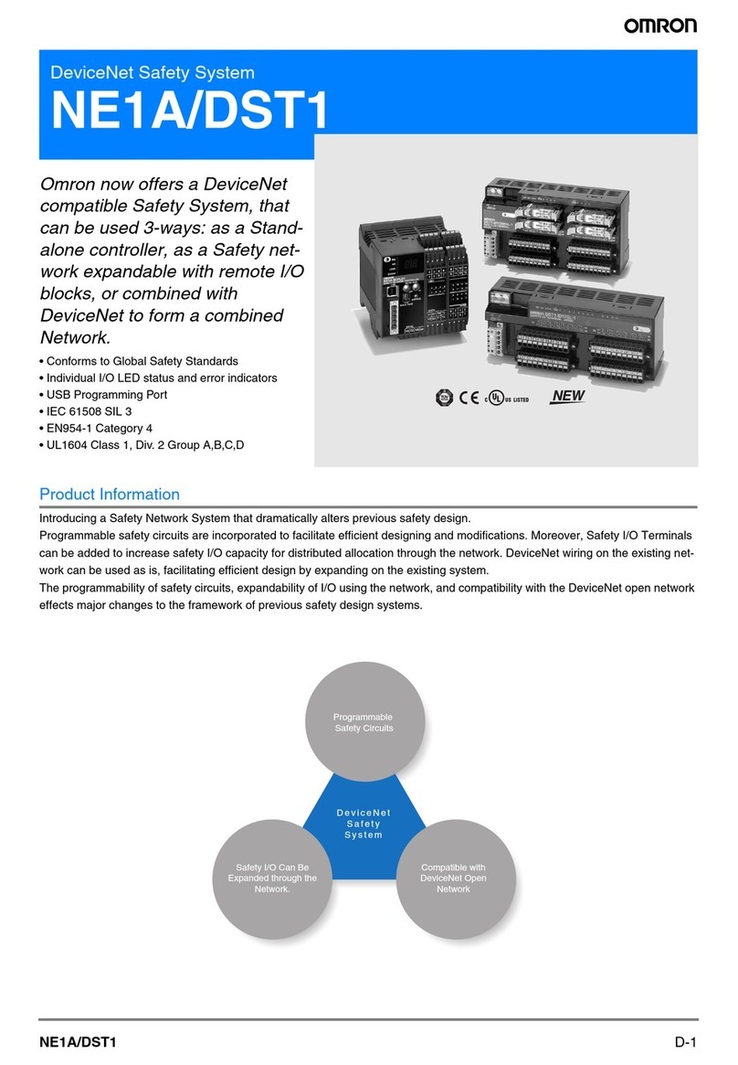 Omron DST1 Series Manual de usuario