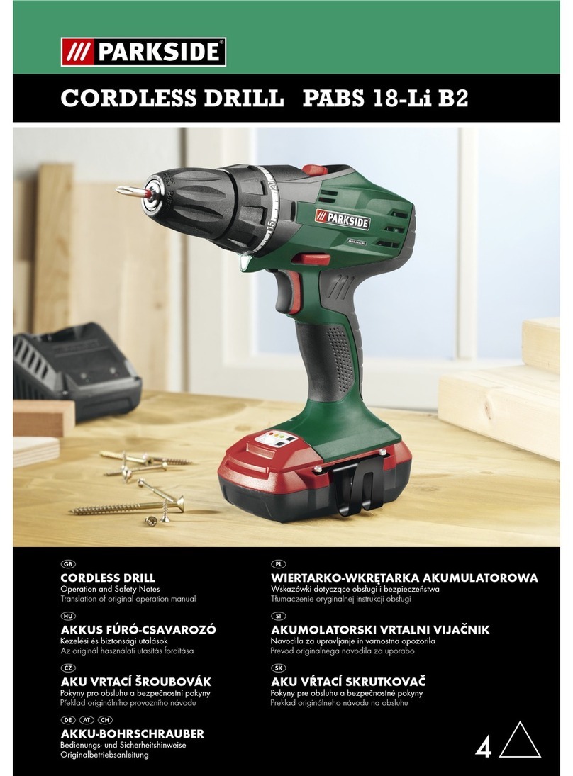 Parkside PABS 18-LI B2 Manual de usuario