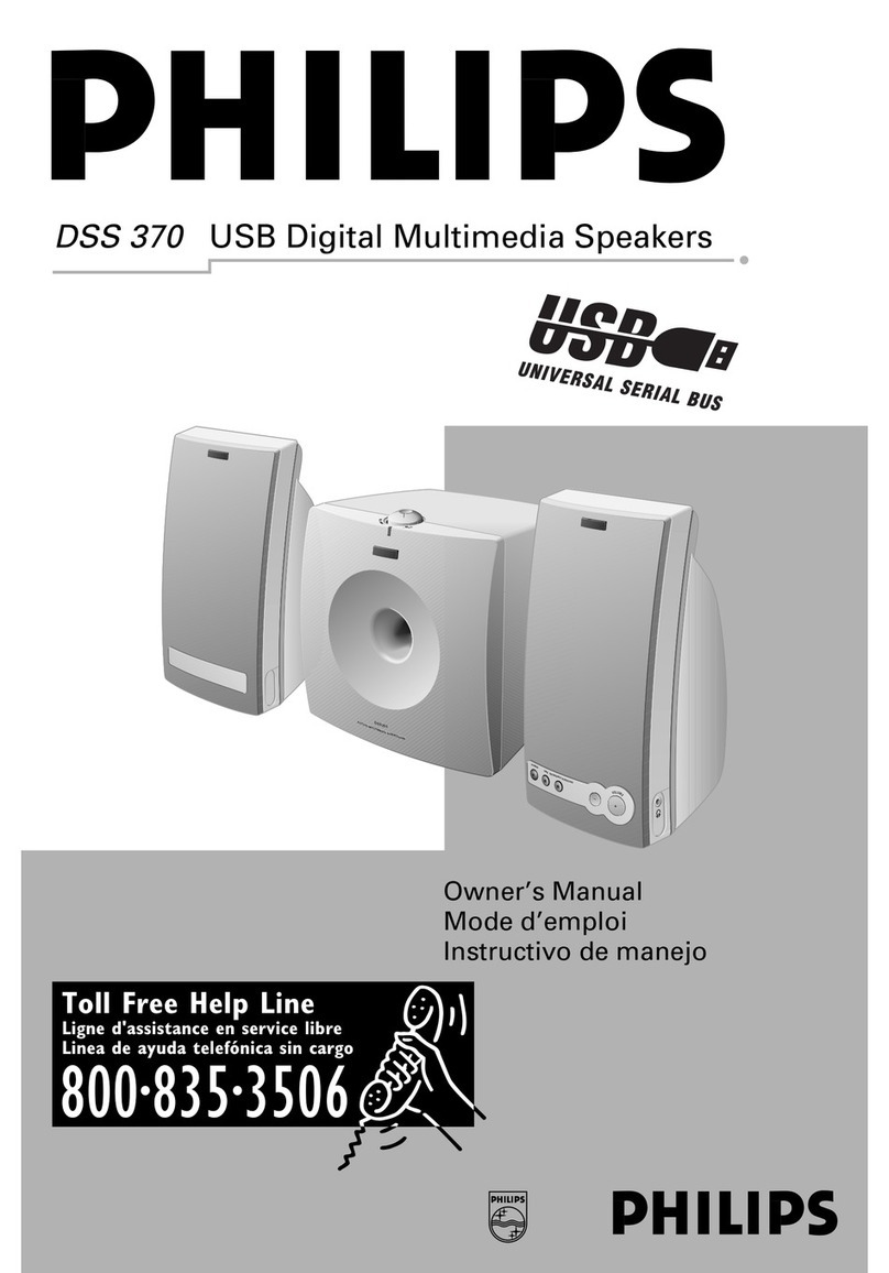 Philips DSS 370 Manual de usuario