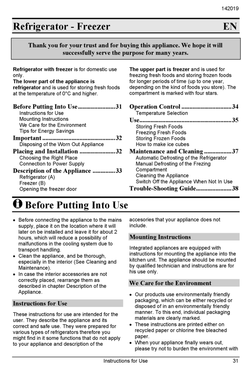 Smeg FL167A Manual de usuario