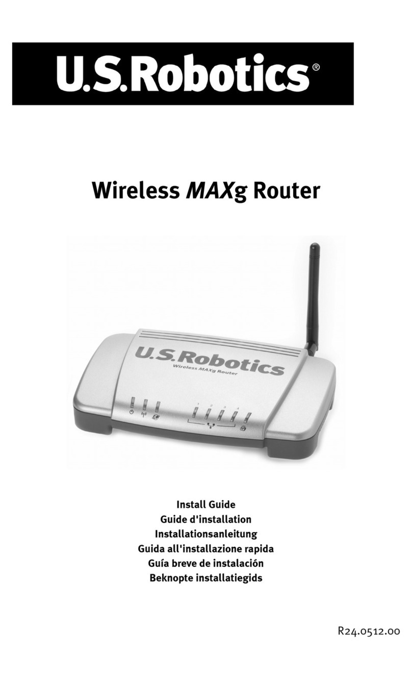 US Robotics usr5461 Manual de usuario