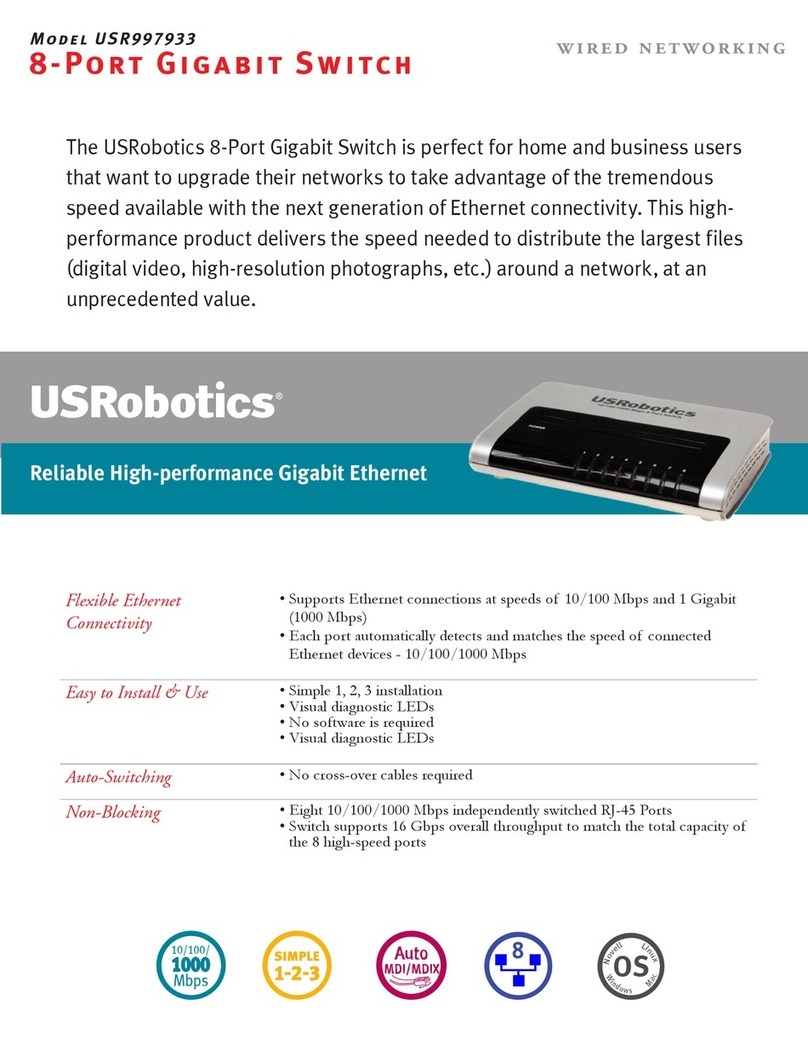US Robotics USR997933 Manual de usuario