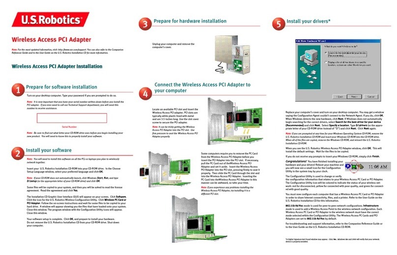 US Robotics USR2410 Manual de usuario US Robotics USR2410 Manual de usuario