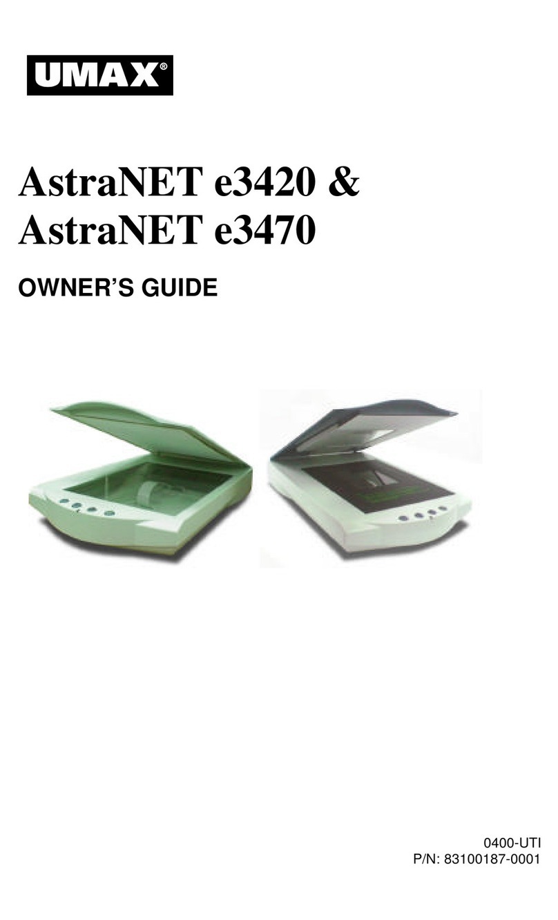 UMAX Technologies AstraNET e3420 Manual de usuario UMAX Technologies AstraNET e3420 Manual de usuario