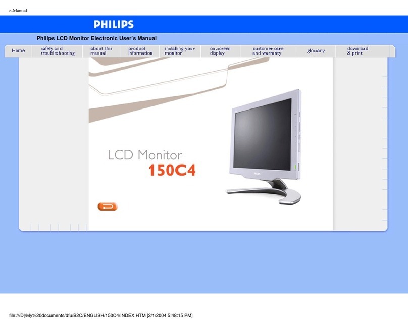 Philips 150C4FS Manual de usuario