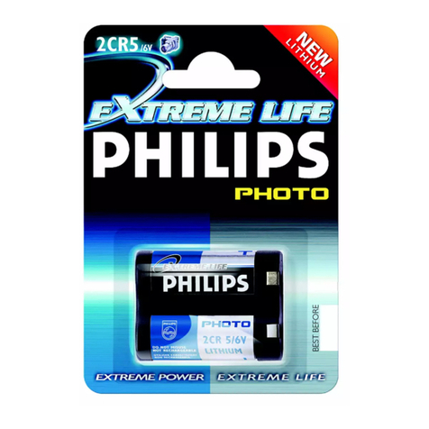 Philips 2CR5 Manual de usuario